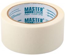Лента малярная бумажная, термостойкость до 80°C, 48 мм х 25 м MASTER COLOR