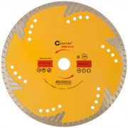 Диск отрезной алмазный, сегментный с защитными секторами CUTOP Profi Plus, 230 x 3.0 x 8.3 x 22.2 мм CUTOP