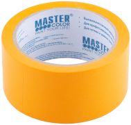 Лента малярная желтая, для внутренних работ, 48 мм x 25 м MASTER COLOR