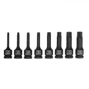 Набор ударных торцевых головок TORX 1/2",  в кейсе, 8 шт Stels