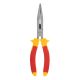 Длинногубцы изогнутые Insulated, 200 мм, двухкомпонентные рукоятки. PROFESSIONAL - фото 5