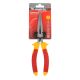 Длинногубцы изогнутые Insulated, 200 мм, двухкомпонентные рукоятки. PROFESSIONAL - фото 6