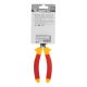 Длинногубцы изогнутые Insulated, 200 мм, двухкомпонентные рукоятки. PROFESSIONAL - фото 7