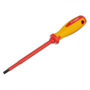 Отвертка Insulated, SL6,5 x 150 мм, CrMo, до 1000 В, двухкомпонентная рукоятка. PROFESSIONAL