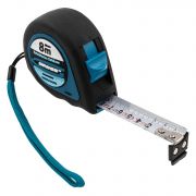 Рулетка "Ergonomisch",8 м x 25 мм,магнитный обрезиненный зацеп GROSS
