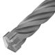 Бур по бетону, 10 x 110 мм, SDS PLUS c крестовой пластиной. - фото 3