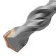 Бур по бетону, двойная спираль, Cobalt W-tip, 16x210 мм, SDS PLUS - фото 2