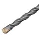 Бур по бетону, двойная спираль, Cobalt W-tip, 6x260 мм, SDS PLUS - фото 2