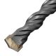 Бур по бетону, двойная спираль, Cobalt W-tip, 12x260 мм, SDS PLUS - фото 5