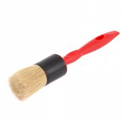 Кисть круглая №35, натуральная щетина, пластиковая ручка, Color line