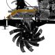Мотоблок DPT-370X, 7 л.с, дисковое сцепление, ширина 90 см, глубина 35 см, фрез 3 х 4, ВОМ, передачи 3В/1Н Denzel - фото 29