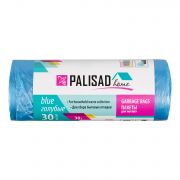 Пакеты для мусора 30 л x 30 шт. голубые, Home Palisad PALISAD