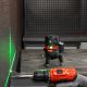 Лазерный уровень ML 06 Green, 30 м, 520 нм, аккумулятор Li 2800 мАч, резьба 5/8»Matrix - фото 22