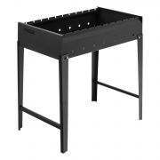 Мангал сварной, 605 х 375 х 138/640 мм, сталь 2 мм, Camping PALISAD
