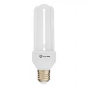 Лампа компактная люминесцентная, дуговая, 20 W, 2700K, E27, 8000ч. STERN