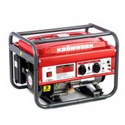 Генератор бензиновый LK 3500, 2.8 кВт, 230 В, бак 15 л, ручной старт Kronwerk NONAME