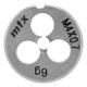 Плашка М4 х 0.7 мм, Р6М5 MTX - фото 3