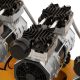 Компрессор безмасляный, малошумный DLS 2250/100, 2250 Вт, 3x750, 100 л, 410 л/мин блок управления/ Denzel - фото 11