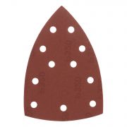 Треугольник абразивный на ворc. подложке под «липучку», перф., P 320, 150х150х100 мм, 5 шт. Denzel DENZEL