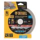 Диск алмазный отрезной DENZEL, ф125 х 22.2 мм, сплошной, мокрый рез, HWD92, круг, 731200 - фото 5