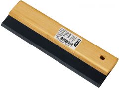 Шпатель резин. черный с д/р 150x50мм USP