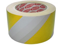 Лента сигнальная 70 мм x 200 м MAESTRO