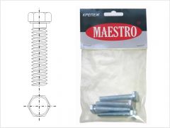 Болт 6 гр. DIN933 к.8.8 М 8x100 (фасовка 1 шт) MAESTRO
