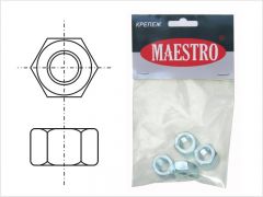 Гайка оцинк. DIN934 М20 (фасовка 1 шт.) MAESTRO