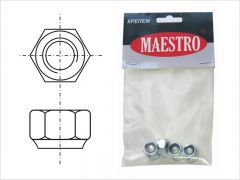 Гайка самоконтрящаяся DIN985 М10 ( фасовка 2 штуки) MAESTRO