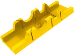 Стусло пластиковое, 300х65 мм, фигурное, черное USP