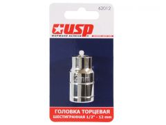 Головка 17мм шестигранная 1/2"