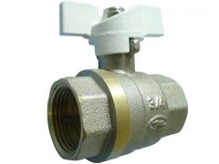 кран шаров. TERMA CB 1" в/в бел.бант. 30222 MAESTRO