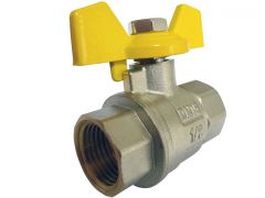 кран шаров. Terma-R газ. 1/2"н/н бант. 30564 MAESTRO