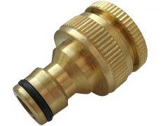 Адаптер внешний, латунь, 1/2"-3/4" USP