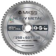 Диск пильный MKSS по металлу "HEAVY METAL" (250x60Tx30 мм) MKSS